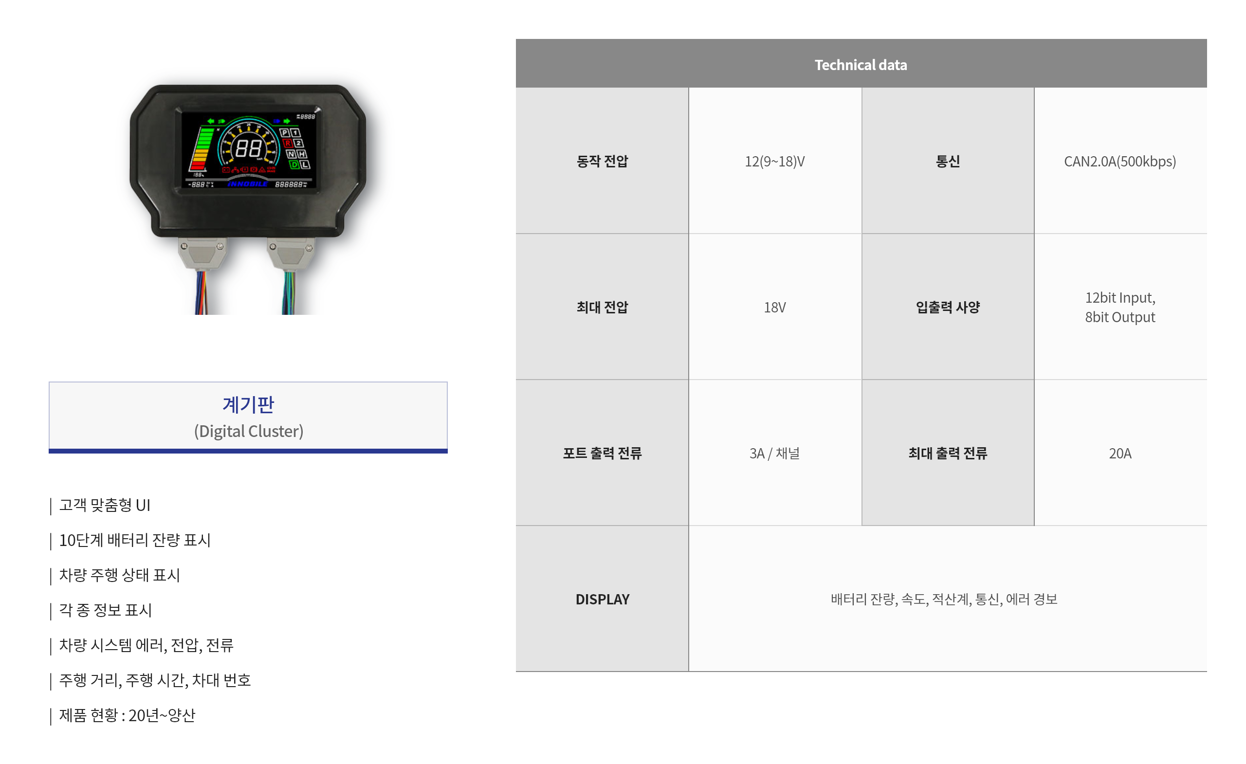상용차용 냉난방 공조 시스템