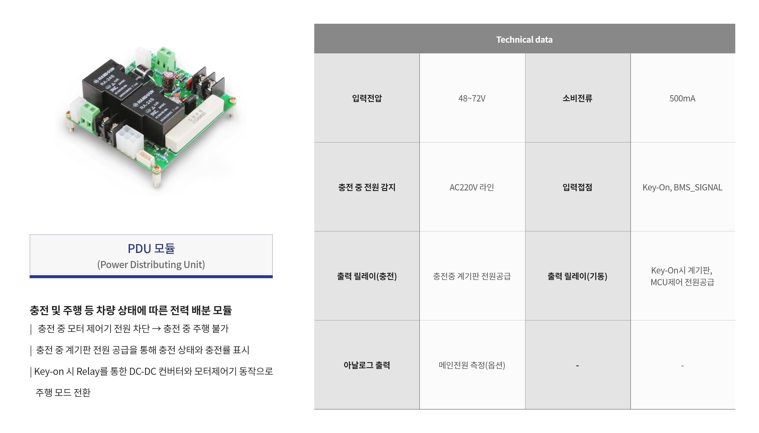 상용차용 냉난방 공조 시스템